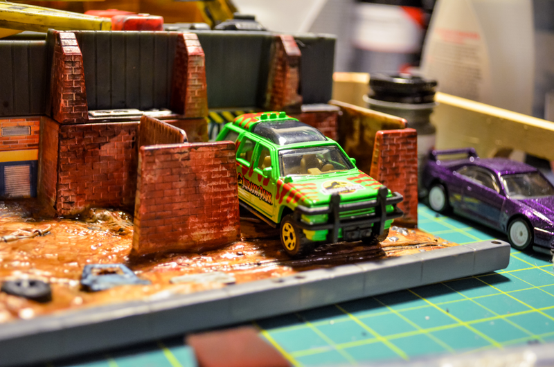 Illustration for article titled New Diorama Under Construction
